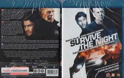 Survive The Night (77 195) UUSI -FI- nordic, BLU-RAY Willis