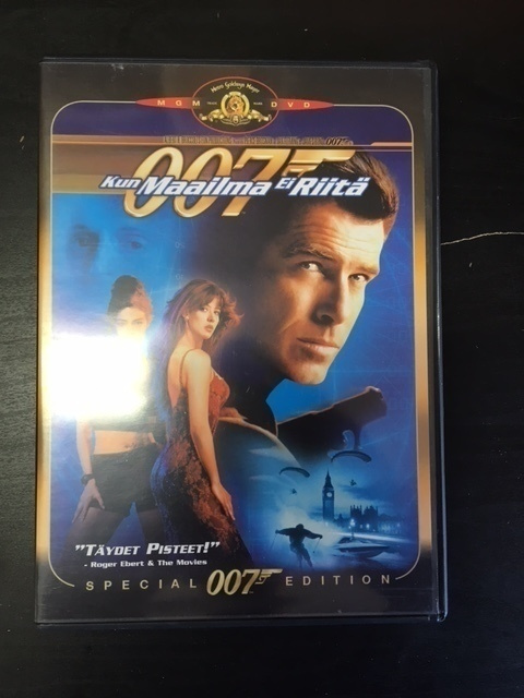 007 Kun maailma ei riitä (special edition) DVD
