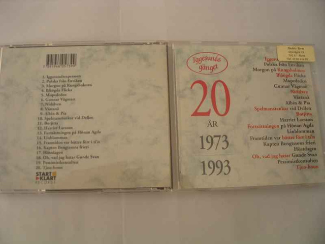 IGGESUNDSGÄNGET-20 ÄR 1973-1993