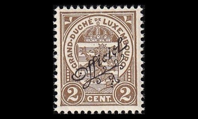 Luxemburg 77 ** Virkamerkki 2 C (1908)