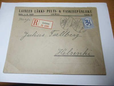 1923 Loimaa  R liikekuori