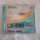 TDK CD-R 80MIN 700MB 52X - pikkukuva 1