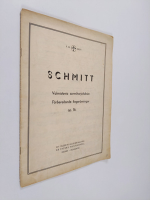 Al Schmitt : Valmistavia sormiharjoituksia - Förberedande...