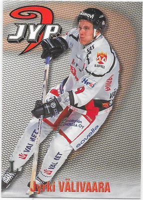 1998-99 CardSet #125 Jyrki Välivaara JYP