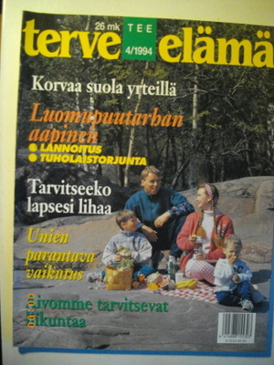 Tee - Terve elämä Nro 4/1994 (10.11)