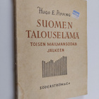 Hugo E. Pipping : Suomen talouselämä toisen maailmansodan... - pikkukuva 1
