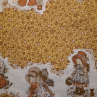Sarah Kay retro puuvillakangas 90x135cm - pikkukuva 2
