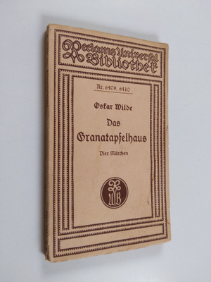 Oscar Wilde : Das Granatapfelhaus