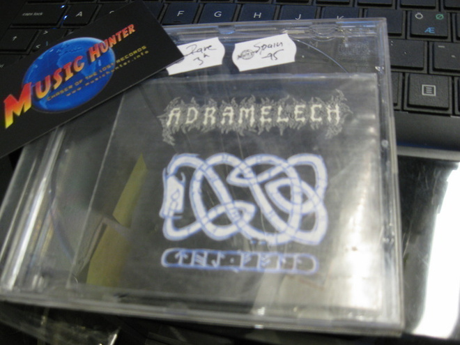 ADRAMELECH - THE FALL EP - ESPANJA -95 PAINOS RARE 3'' CD