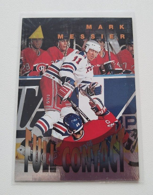 1995-96 Pinnacle Full Contact Mark Messier #12 of 12