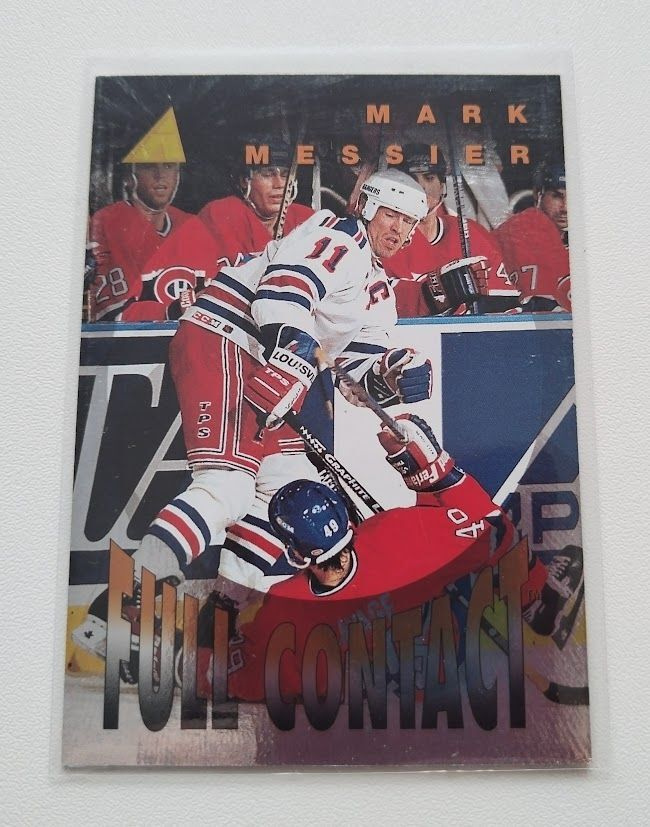 1995-96 Pinnacle Full Contact Mark Messier #12 of 12