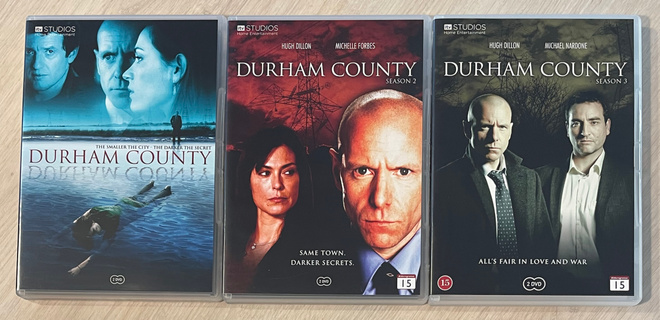 Durham County (6DVD) palkittu rikosdraamasarja (UUSI)