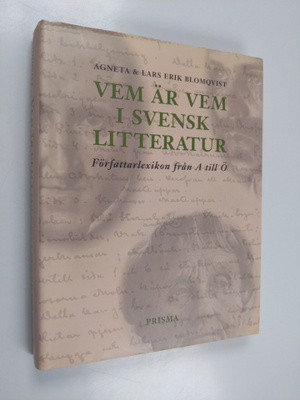 Agneta Blomqvist : Vem är vem i svensk litteratur : förfa...
