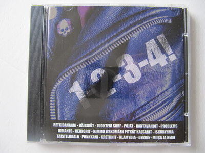 Kokoelma 1-2-3-4! CD UUSI Ramones Häiriköt