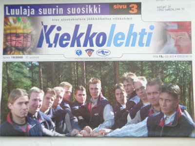 Kiekkolehti Nro 19/2000 (10.1)