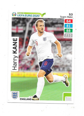 2020 Panini Road to UEFA EURO 2020 #53 Harry Kane , ENG