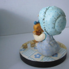 Sarah Kay figurine Baby and Teddybear - pikkukuva 4