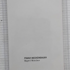 Franz Beckenbauer B.Munchen signed - pikkukuva 2