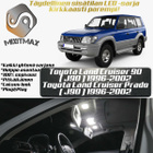 Toyota Land Cruiser 90 Sisätilan LED-sarja 9-osa - pikkukuva 1