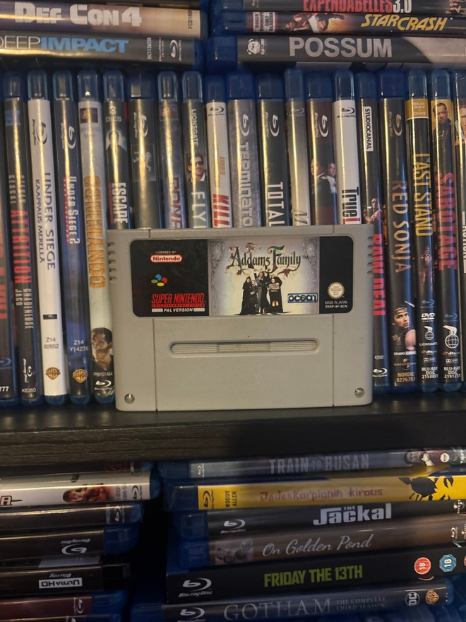 The Addams Family snes scn
