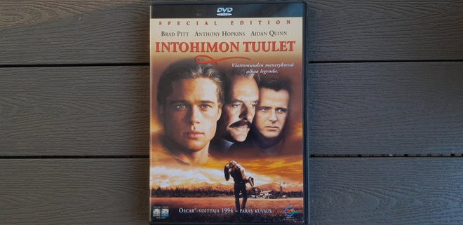 DVD: Intohimon Tuulet, Special Edition (Brad Pitt) *Egmont*