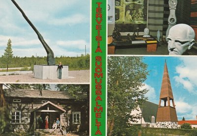 KIRKKOKORTTI - SUOMUSSALMEN KIRKKO - 3