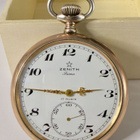 Zenith Prima taskukello – hopea 0.800, 17 kiveä - pikkukuva 1