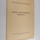 Studia missiologica Fennica 1 - pikkukuva 1