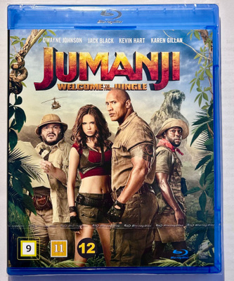 JUMANJI: Welcome To The Jungle - Blu-ray, uusi