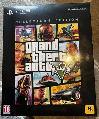 Grand Theft Auto V Collector's Edition Ps3 Avaamaton