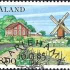 Åland 1985 Yleismerkit 8,00 mk EP Lape 013 alareuna LOISTO - pikkukuva 1