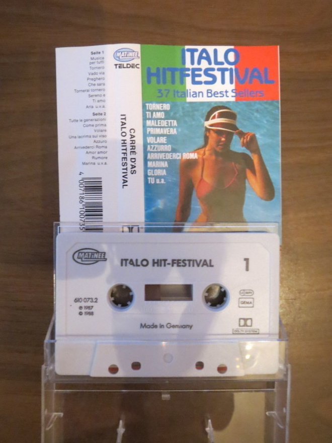 Carré d'as Italo Hitfestival c-kasetti