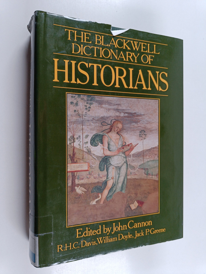 John Cannon : The Blackwell dictionary of historians