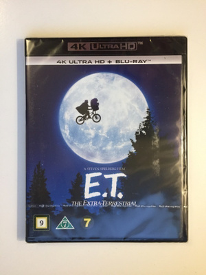ET - Extra Terrestrial (4K Ultra HD + Blu-ray) 1982 (UUSI)