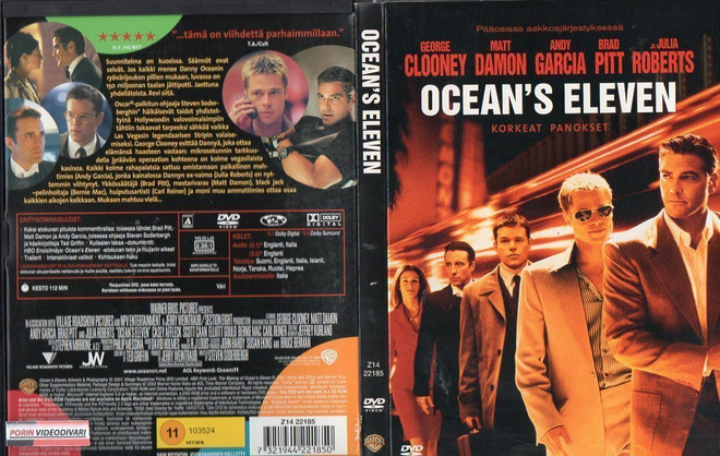Ocean´S Eleven	(57 951)	k	-FI-	snapcase,	DVD		george clooney