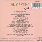 Al Martino • Al Martino Live CD - pikkukuva 2