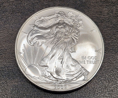 1 oz 999 Hopea raha American Silver Eagle 2009 one dollar