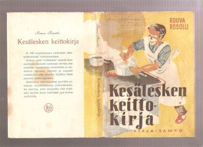 Rouva Rosolli: Kesälesken keittokirja, Kirja-Sampo 1948,skp