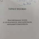 Antti Haataja : Tapaus Wuorio : rikosromaani syistä ja se... - pikkukuva 3