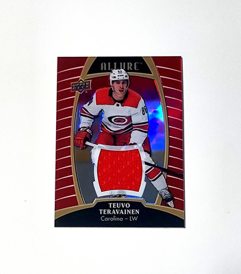 2019-20 Allure Red Rainbow Jersey #22 Teuvo Teräväinen