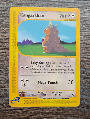 Kangaskhan aquapolis 88/147!