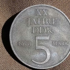 DDR- 20 Jahre, 1969,  5 Markkaa. Juhlakolikko - pikkukuva 5