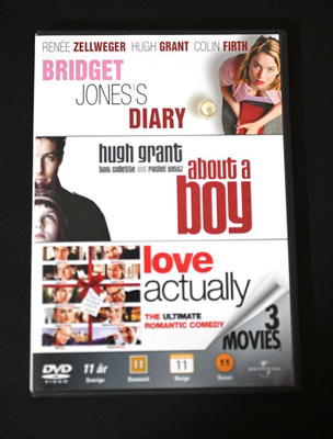Hugh Grant -boksi - 3DVD