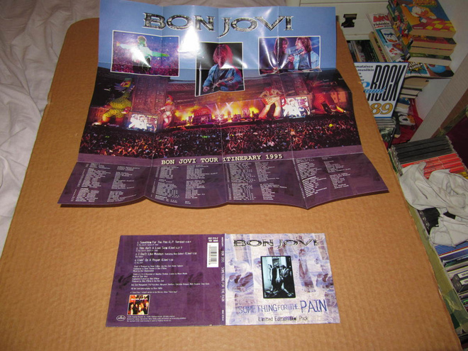 Bon Jovi CDEP Something For The Pain LIM.EDIT. v.1995 GREAT!