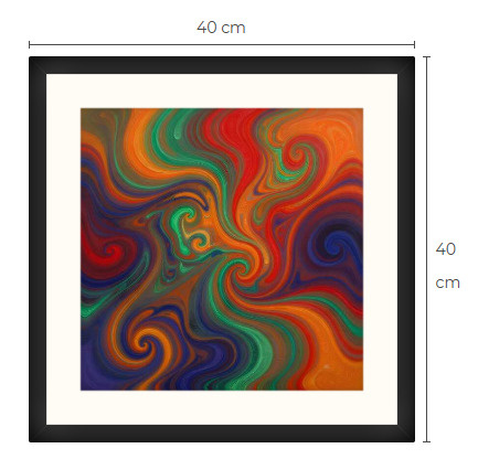 Uusi uniikki Pop art print taulu 40 cm x 40 cm