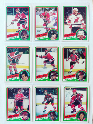 84-85 Opc - New Jersey Devils 11kpl