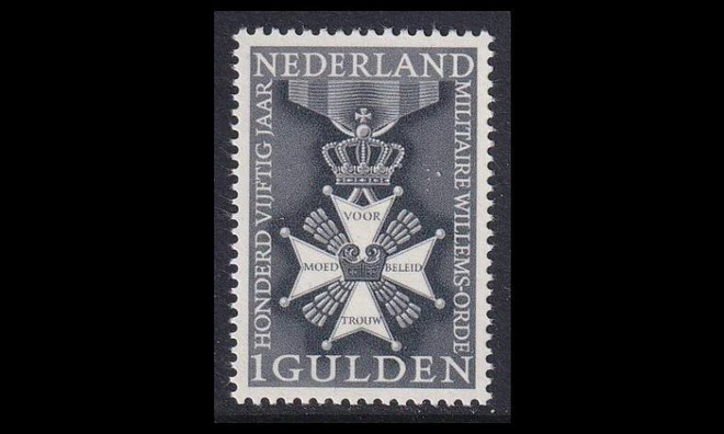 Alankomaat 839 ** Vilhelmin ritarikunta 150v (1965)