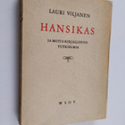 Lauri Viljanen : Hansikas ja muita kirjallisuustutkielmia - pikkukuva 1