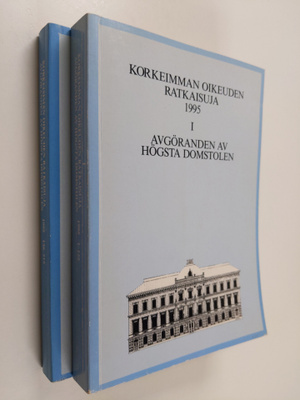 Korkeimman oikeuden ratkaisuja 1995 1-2