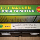 TI - TI NALLEN TALOSSA TAPAHTUU 1 VHS - pikkukuva 4